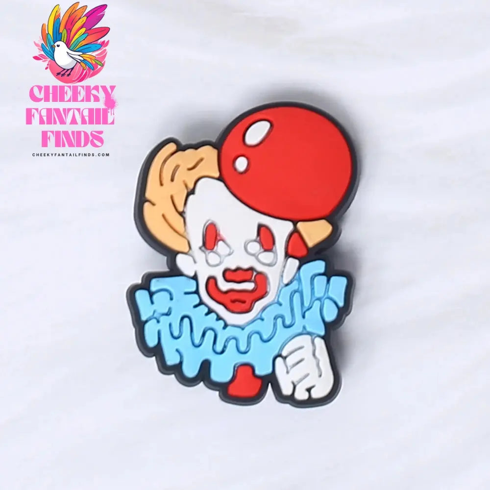 Hot Sale 1pcs Halloween Horror Movies PVC Shoe Charms accessories Decoration Buckles Accessories Fit Bands Bracelets Cheeky Fantail Finds
