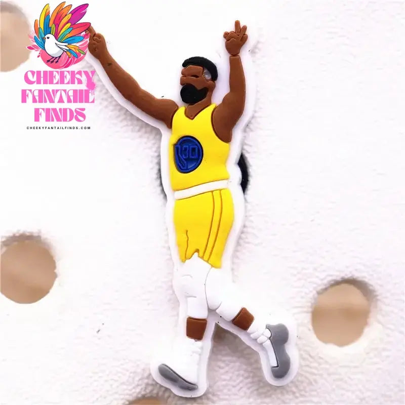 Hot Sale 1pcs Sports Basketball Allstar Shoe ball Charms PVC for James BROOKLYN Slippers Accessories Clogs Decorations Kid's Gifts Cheeky Fantail Finds