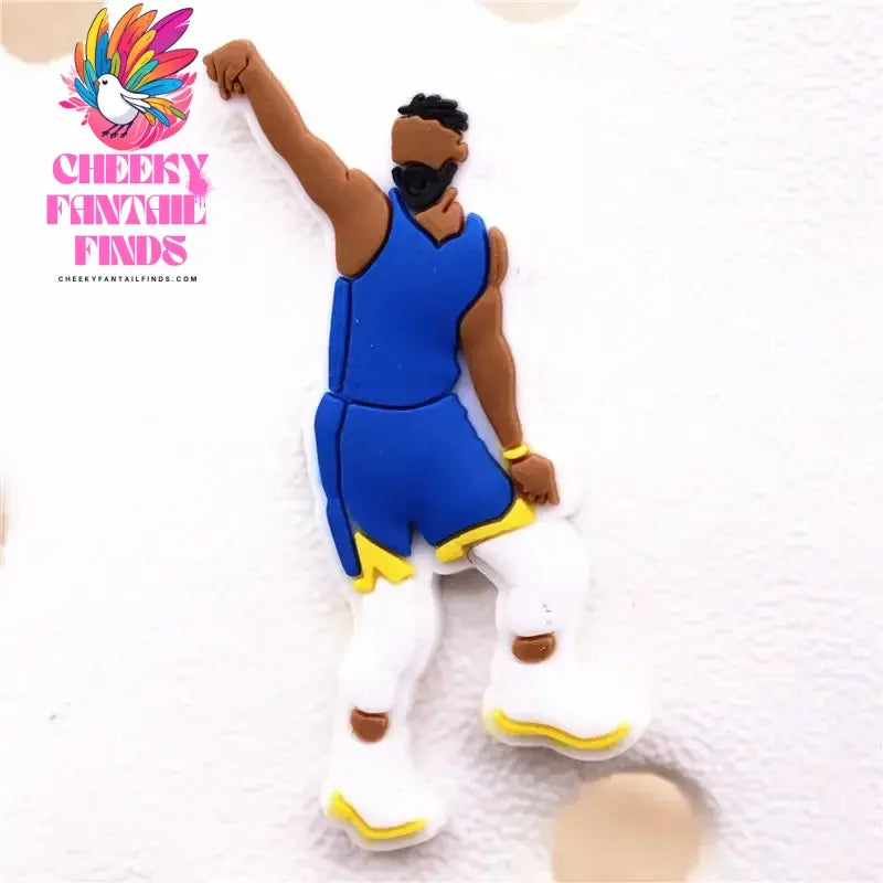 Hot Sale 1pcs Sports Basketball Allstar Shoe ball Charms PVC for James BROOKLYN Slippers Accessories Clogs Decorations Kid's Gifts Cheeky Fantail Finds