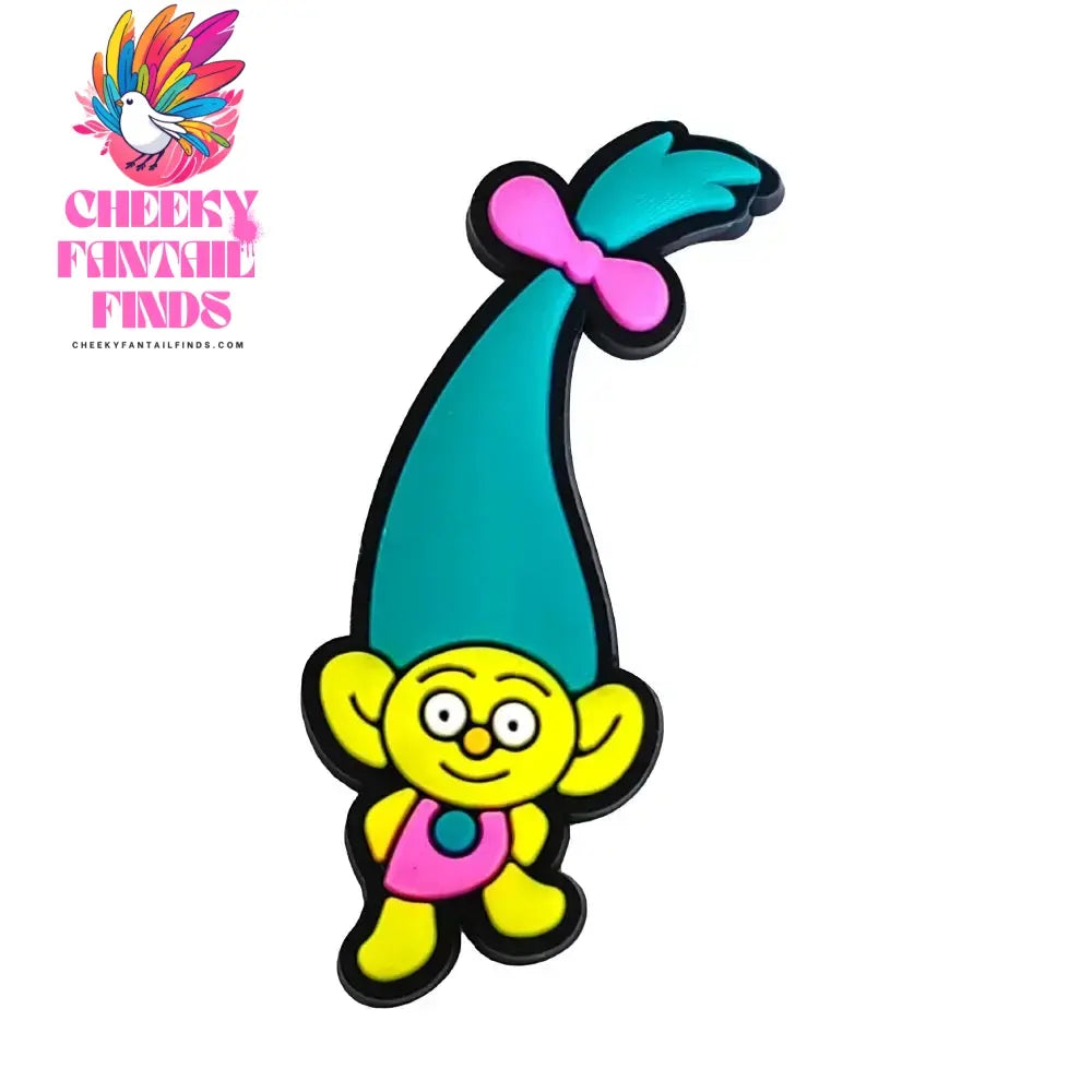 How Trolls Anime Shoe set accessories Buckle Accessories Melody Cartoon Shoe Decoration Charms Kids Christmas Gifts Cheeky Fantail Finds