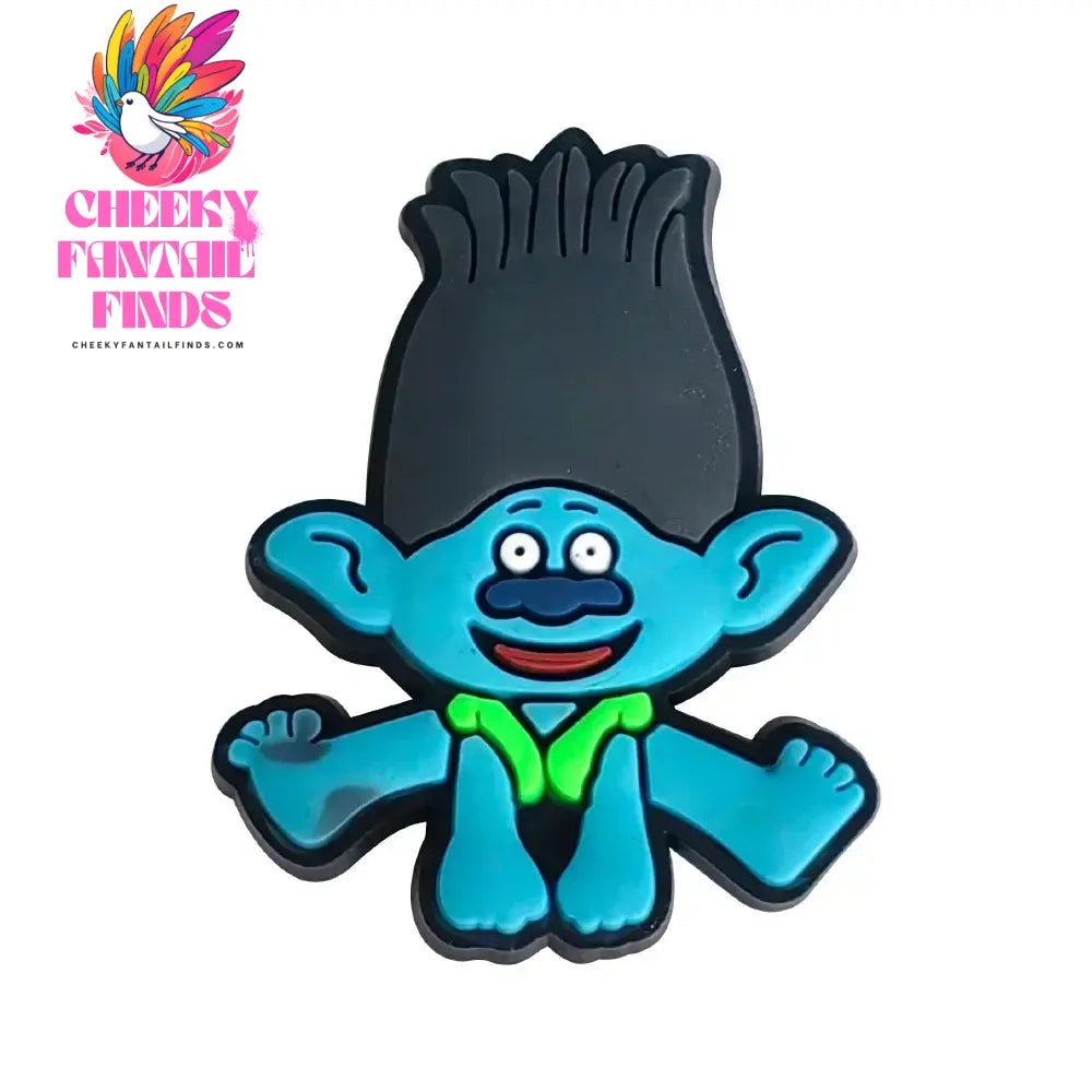 How Trolls Anime Shoe set accessories Buckle Accessories Melody Cartoon Shoe Decoration Charms Kids Christmas Gifts Cheeky Fantail Finds