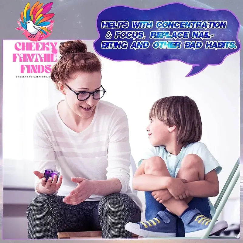 Infinity Cube Flip Adhd Toys Anxiety Toy Fingertips for Game Puzzle Antistress Magic Finger Fidget Autism Hand Gifts Children Cheeky Fantail Finds