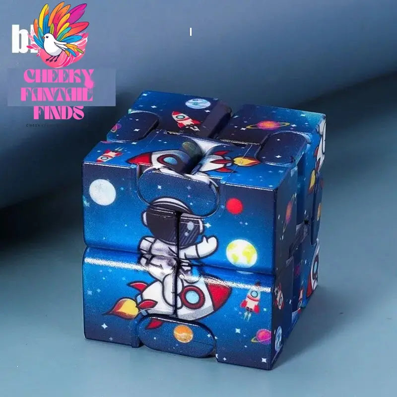 Infinity Cube Flip Adhd Toys Anxiety Toy Fingertips for Game Puzzle Antistress Magic Finger Fidget Autism Hand Gifts Children Cheeky Fantail Finds