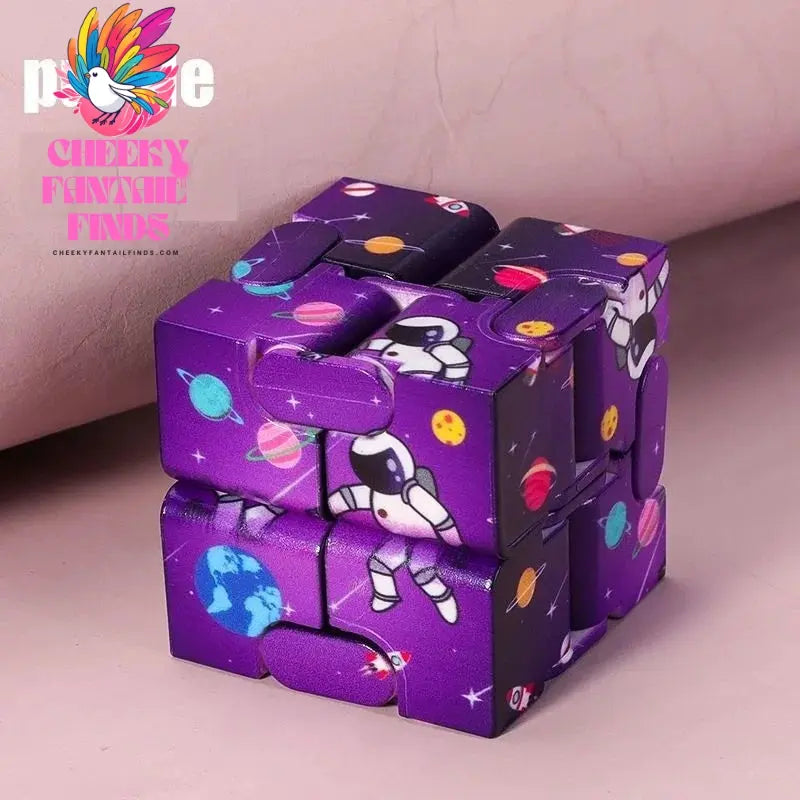 Infinity Cube Flip Adhd Toys Anxiety Toy Fingertips for Game Puzzle Antistress Magic Finger Fidget Autism Hand Gifts Children Cheeky Fantail Finds