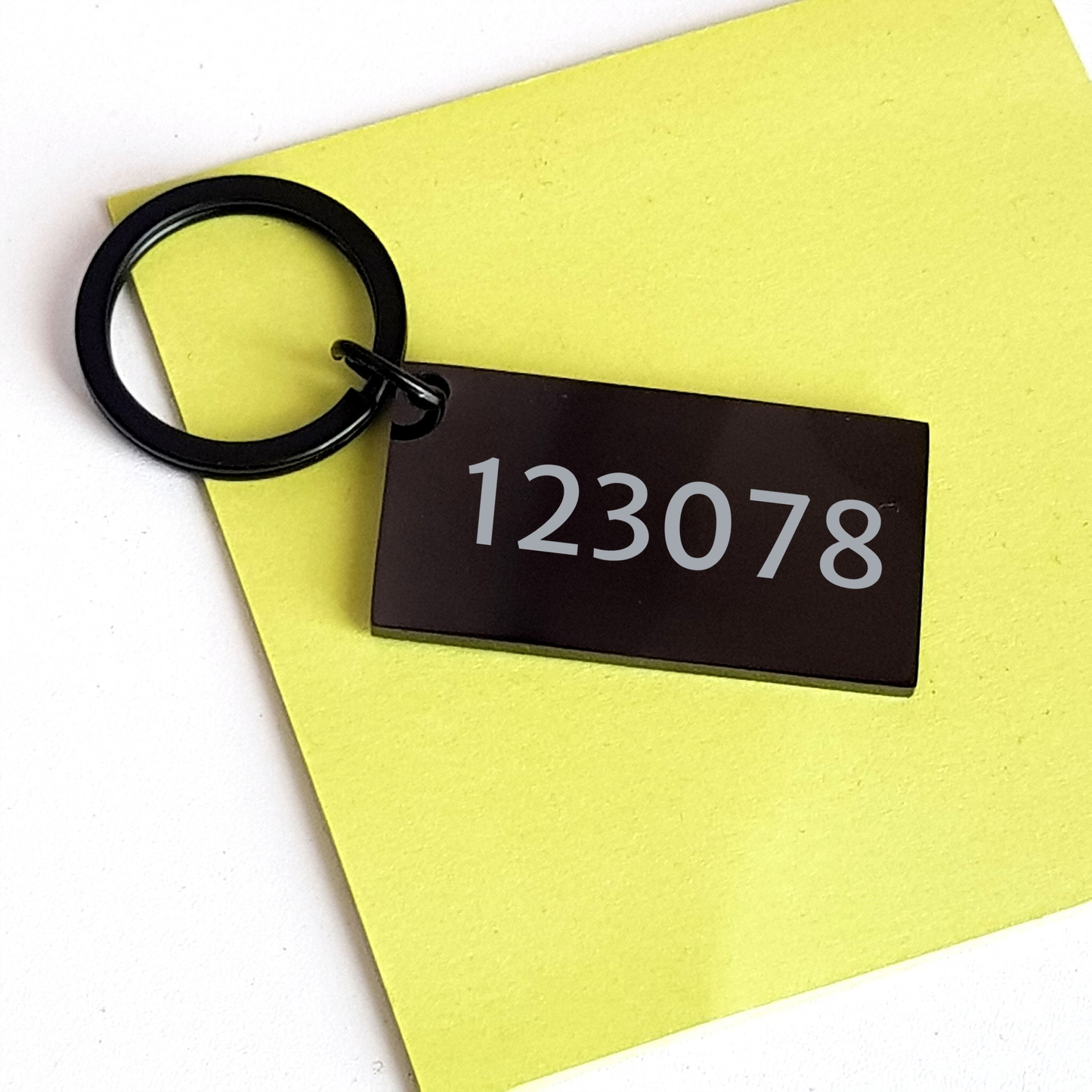 Funny Personal Care Aide Keychain Gifts from Friends to Personal Care Aide, Keep Calm Or I Will Use My Personal Care Aide Voice, Black Stainless Steel Keychain for Graduation - Image 3