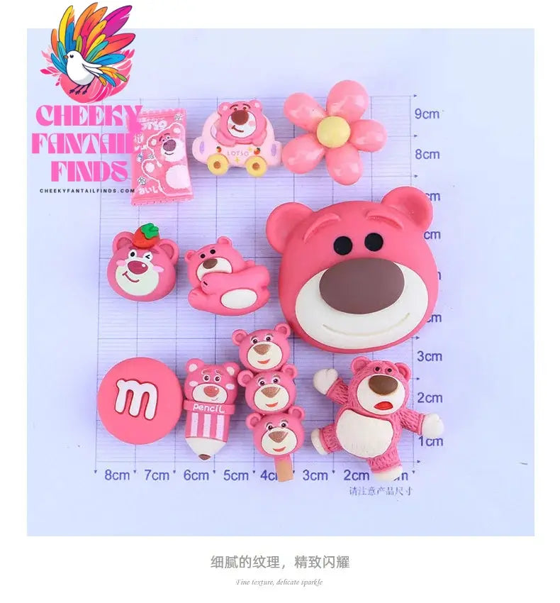 Kitty Shoe Accessories Cinnamon Dog Dog Melody Anime ShoeFlower Shoe Buckle Children's Gifts Cheeky Fantail Finds