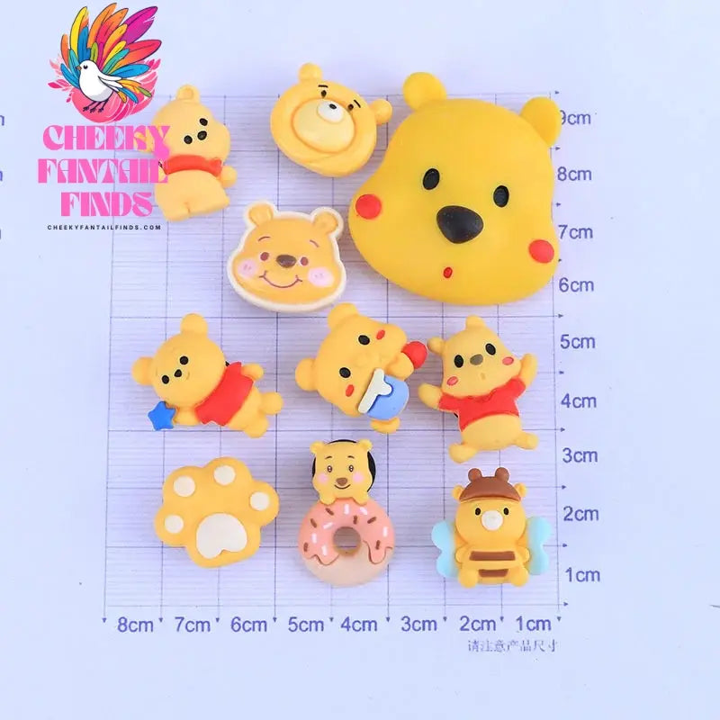 Kitty Shoe Accessories Cinnamon Dog Dog Melody Anime ShoeFlower Shoe Buckle Children's Gifts Cheeky Fantail Finds