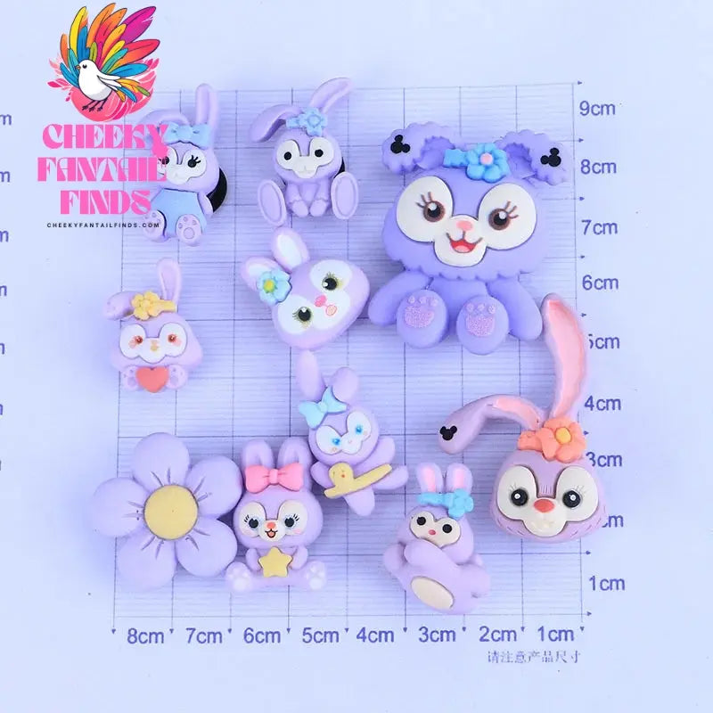 Kitty Shoe Accessories Cinnamon Dog Dog Melody Anime ShoeFlower Shoe Buckle Children's Gifts Cheeky Fantail Finds