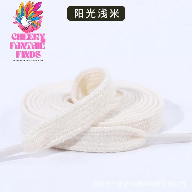 Length 100cm DIY Freedly Round Leather Colorful Shoelaces Canvas Casual Boots Shoe Laces Rope Shoestrings Cheeky Fantail Finds