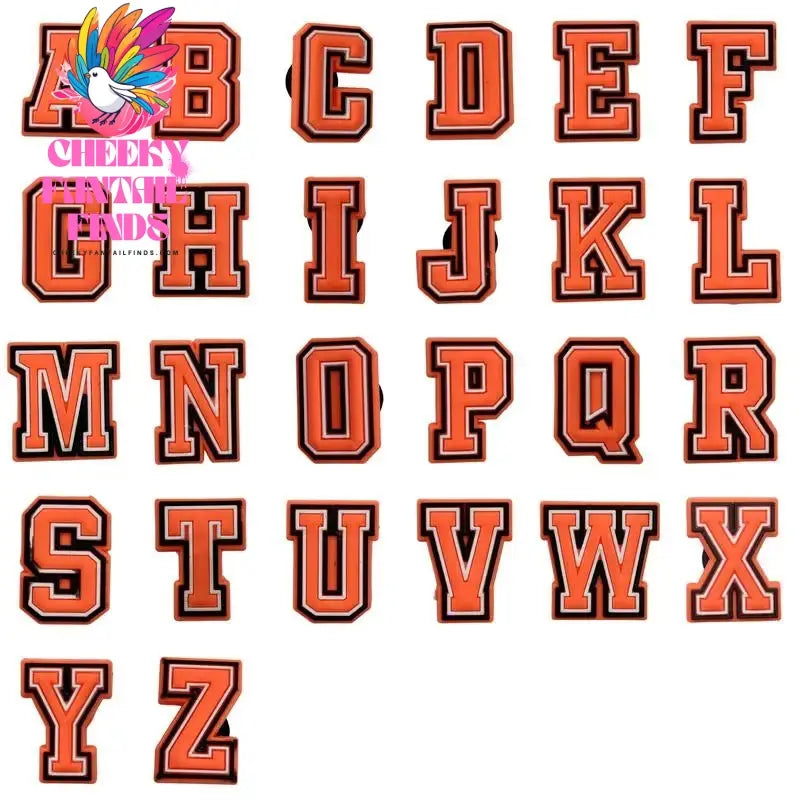 Letter Shoe Charms Decorations for shoes 1pcs Alphabet Pins Boys Girls Kids Jeans Women Charm Shoe Accessories Cheeky Fantail Finds