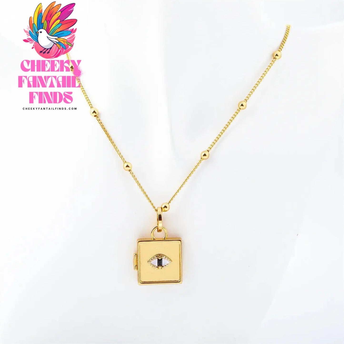 Lettering You're My Soulmate Simple Stainless Steel Chain Necklace Tarnish Free Couples Necklace for Women & Men Jewelry Gifts Cheeky Fantail Finds