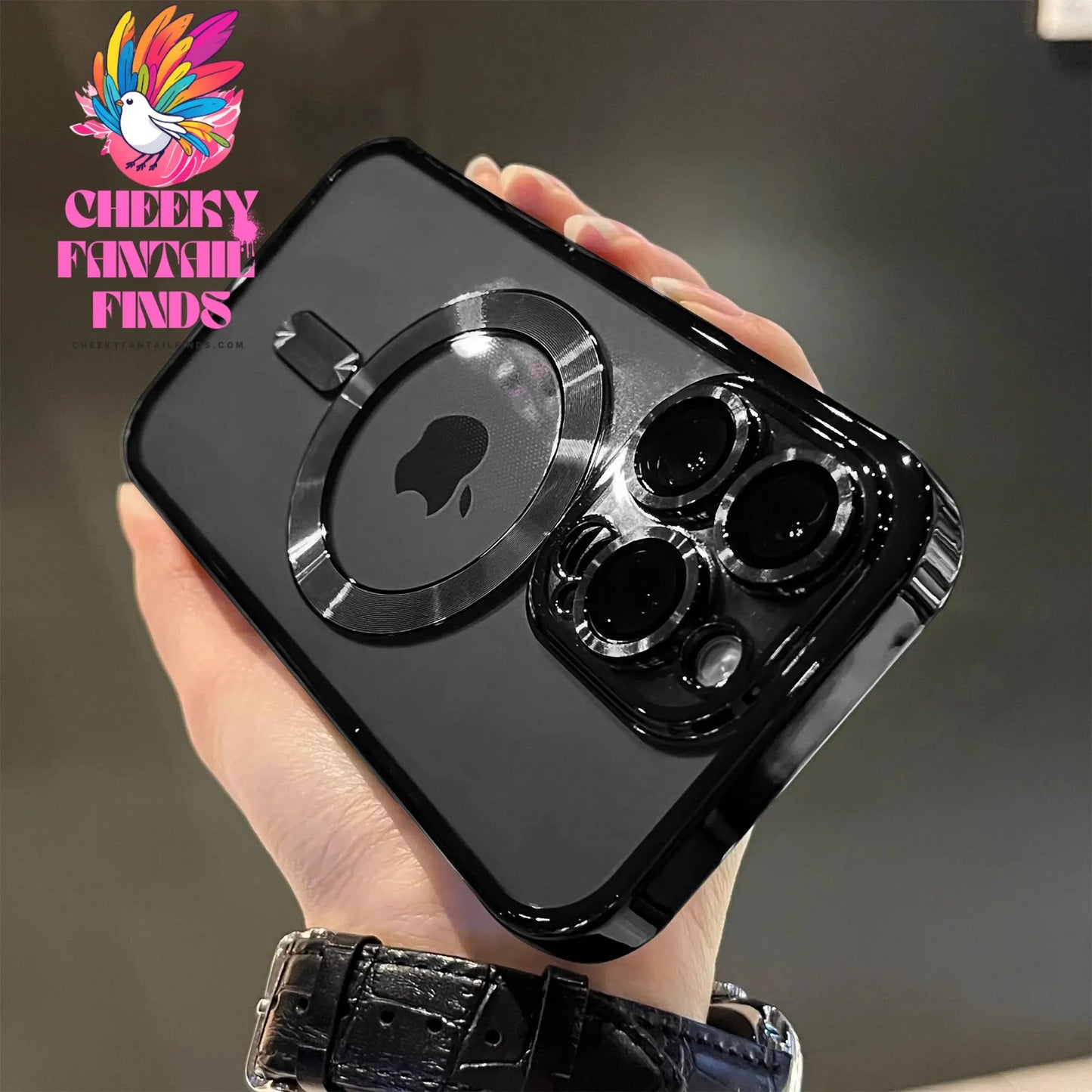 Luxury Magnetic For Magsafe Wireless Charge Plating Clear Case For iPhone 11 12 13 14 15 16 Pro Max Shockproof Silicone Cover Cheeky Fantail Finds