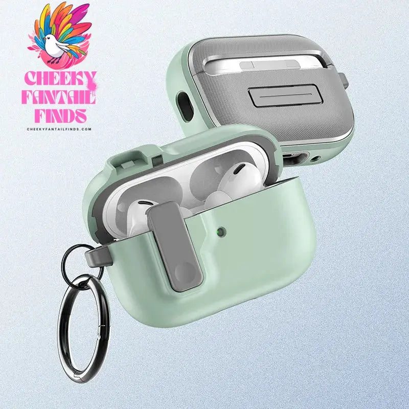 Luxury Switch Earphone Case For Apple Airpods 1 2 3 Pro Protective Shockproof Cover For Airpods 4 Generation Cases with Keychain Cheeky Fantail Finds