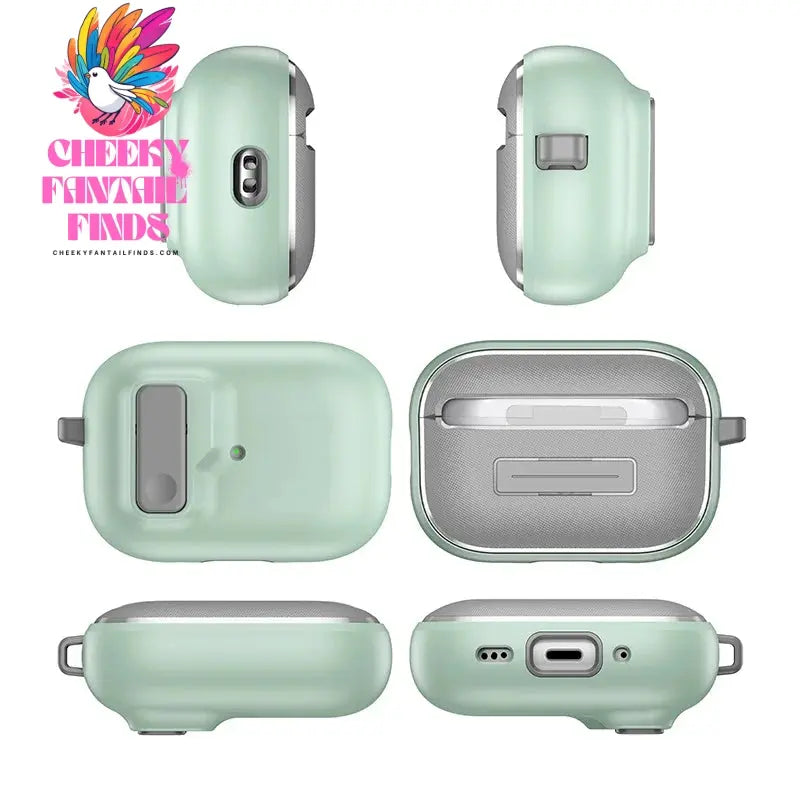 Luxury Switch Earphone Case For Apple Airpods 1 2 3 Pro Protective Shockproof Cover For Airpods 4 Generation Cases with Keychain Cheeky Fantail Finds
