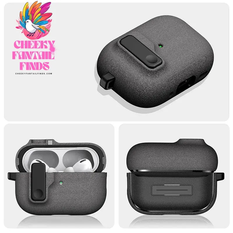 Luxury Switch Earphone Case For Apple Airpods 1 2 3 Pro Protective Shockproof Cover For Airpods 4 Generation Cases with Keychain Cheeky Fantail Finds