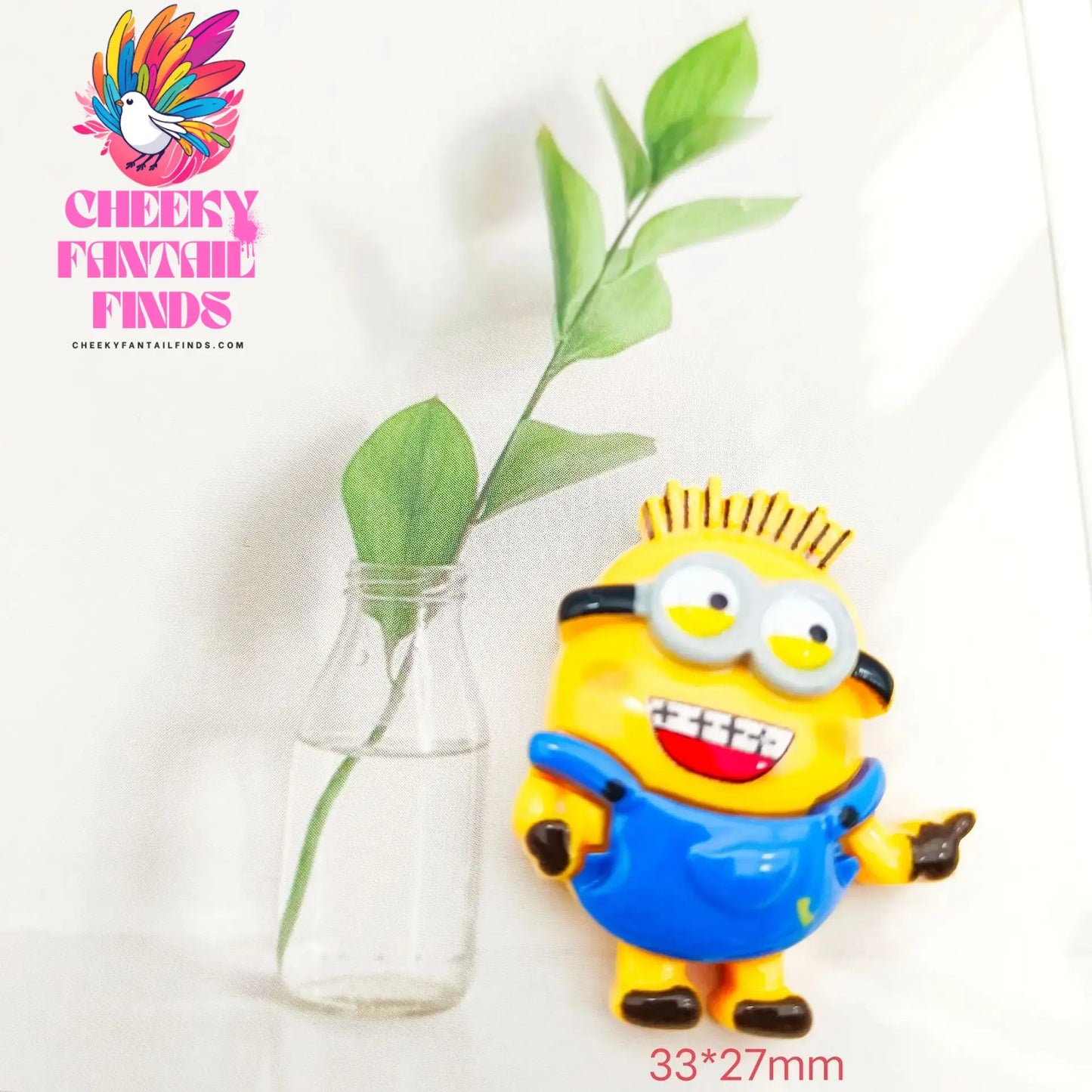 MINISO 1 PCS/Set Cute Cartoon Shoes Charm Accessories Clogs DIY Shoes Decoration Sandals Garden Buckle Children's Christmas Gift Cheeky Fantail Finds