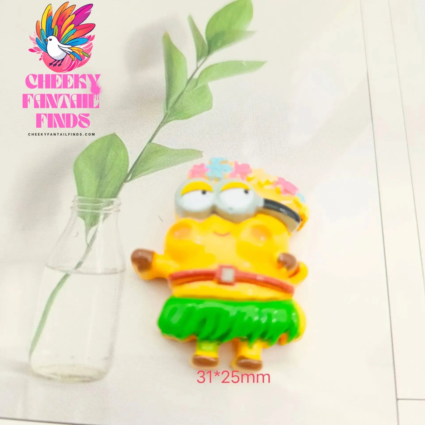 MINISO 1 PCS/Set Cute Cartoon Shoes Charm Accessories Clogs DIY Shoes Decoration Sandals Garden Buckle Children's Christmas Gift Cheeky Fantail Finds