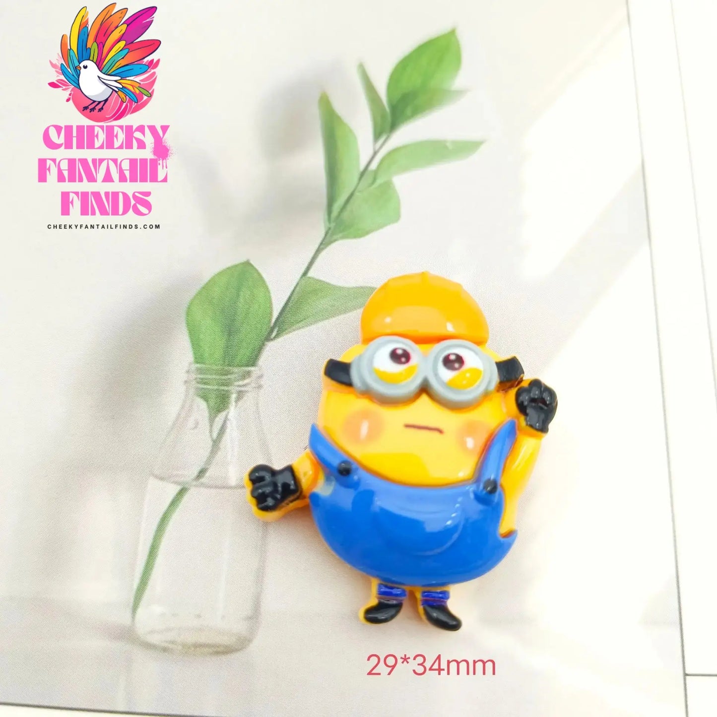 MINISO 1 PCS/Set Cute Cartoon Shoes Charm Accessories Clogs DIY Shoes Decoration Sandals Garden Buckle Children's Christmas Gift Cheeky Fantail Finds