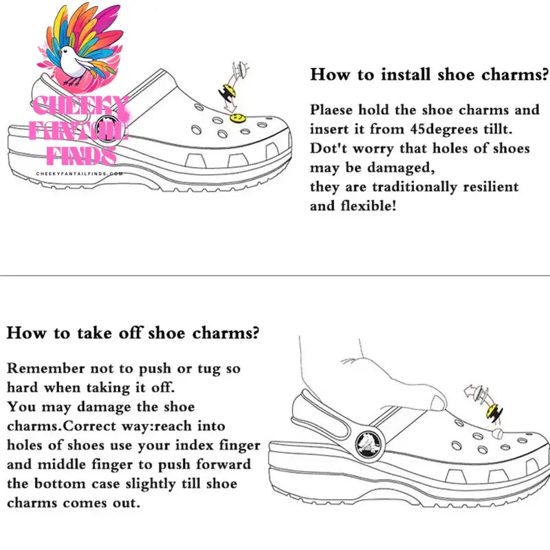MINISO Cute Cartoon Bear Shoe Charm DIY Shoe Decorations Accessories for Bogg Bag Slides Sandals Clogs Kids Gifts Cheeky Fantail Finds