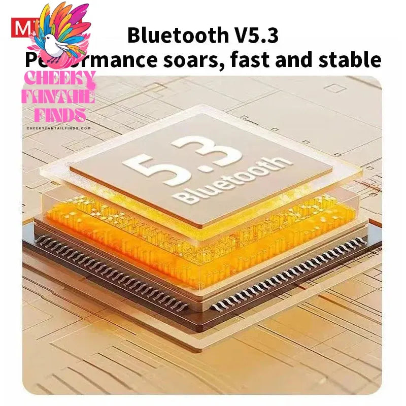 MZYMI S07 Bluetooth 5.3 Earbuds TWS Wireless Earphones T73 Sport Hifi Game Headset ANC Touch Headphone With Mic For Phone Cheeky Fantail Finds