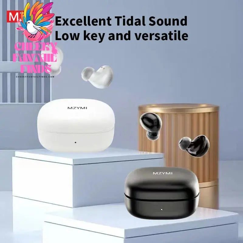 MZYMI S07 Bluetooth 5.3 Earbuds TWS Wireless Earphones T73 Sport Hifi Game Headset ANC Touch Headphone With Mic For Phone Cheeky Fantail Finds