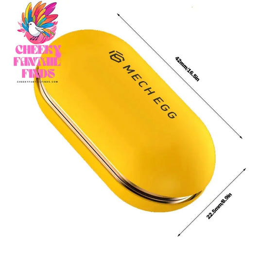 Mech Egg EDC Fidget Slider Metal Fidget Toys ADHD Tool Anti-anxiety Office Desk Toys Adult Stress Relief Toys Birthday Gifts Cheeky Fantail Finds