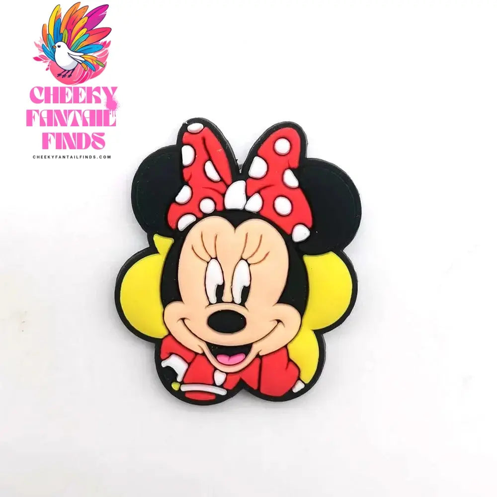 Mickey Minnie Donald Shoe Charms for Clogs Sandals Decoration Shoe Accessories Charms for Friends Gifts Cheeky Fantail Finds