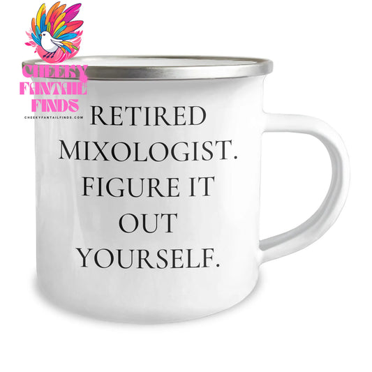 Mixologist Gifts, Funny Quote Camping Mug, Gifts from Men for Mixologist Friends, Father's Day Unique Gifts - Image 2