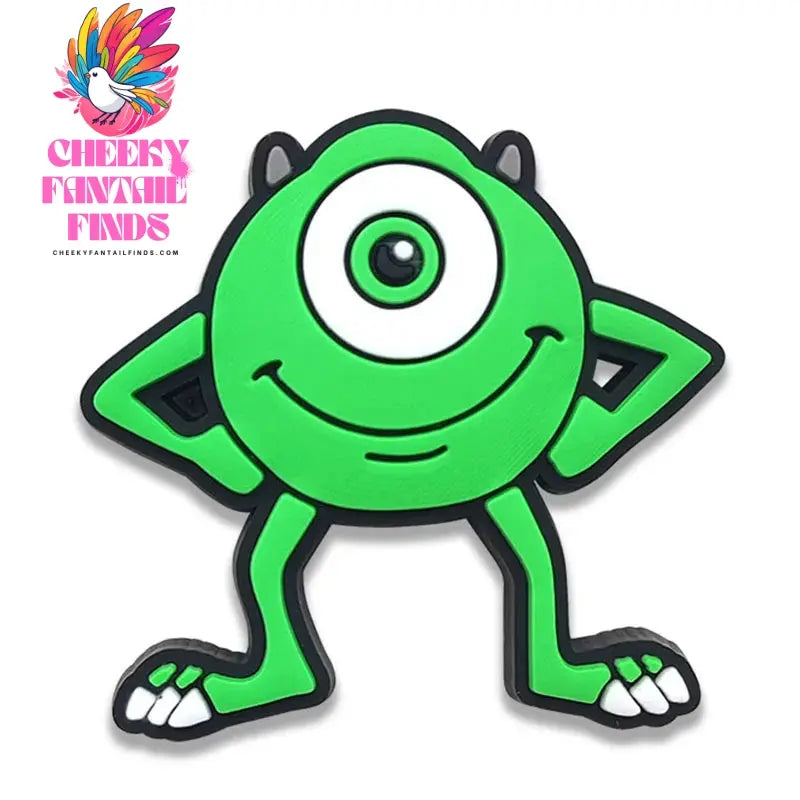 Movie Character Monsters Inc. University Shoe Charms For Accessories Shoe Buckle Decorations Christmas Gifts for Party Cheeky Fantail Finds