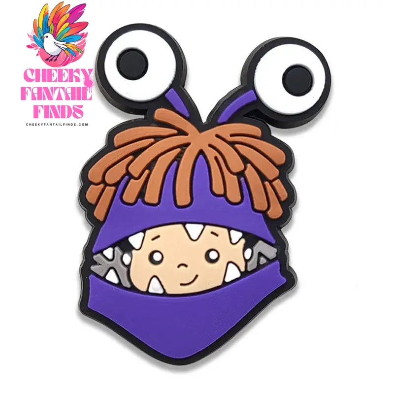 Movie Character Monsters Inc. University Shoe Charms For Accessories Shoe Buckle Decorations Christmas Gifts for Party Cheeky Fantail Finds