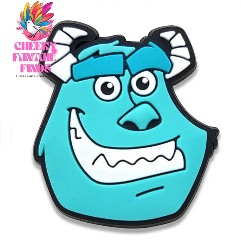 Movie Character Monsters Inc. University Shoe Charms For Accessories Shoe Buckle Decorations Christmas Gifts for Party Cheeky Fantail Finds