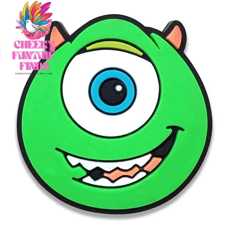Movie Character Monsters Inc. University Shoe Charms For Accessories Shoe Buckle Decorations Christmas Gifts for Party Cheeky Fantail Finds