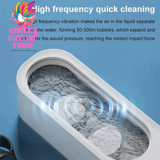 Multifunctional Vibration Cleaning Machine Contact Lens Cleaning Machine Vibration Cleaning Watch Jewelry Teeth Cheeky Fantail Finds