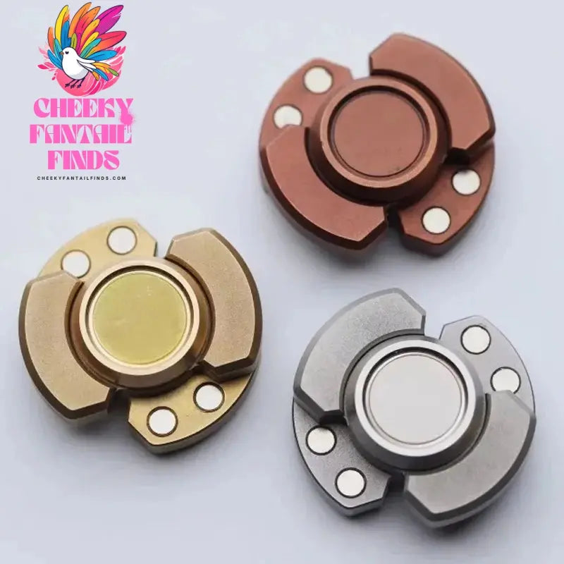 Multiple Play Magnetic Slider Fidget Spinner EDC Adult Fidget Toys Anti Stress Hand Spinner ADHD Anxiety Autism Stress Relief Cheeky Fantail Finds