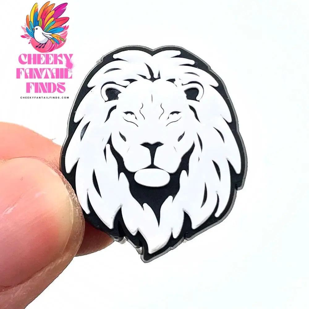 New 1PCS Shoe Charms Cartooon Lion DIY Anime Cute Animal Characters Decorate PVC Pins Accessories For Kid Boy Birthday Cool Gift Cheeky Fantail Finds