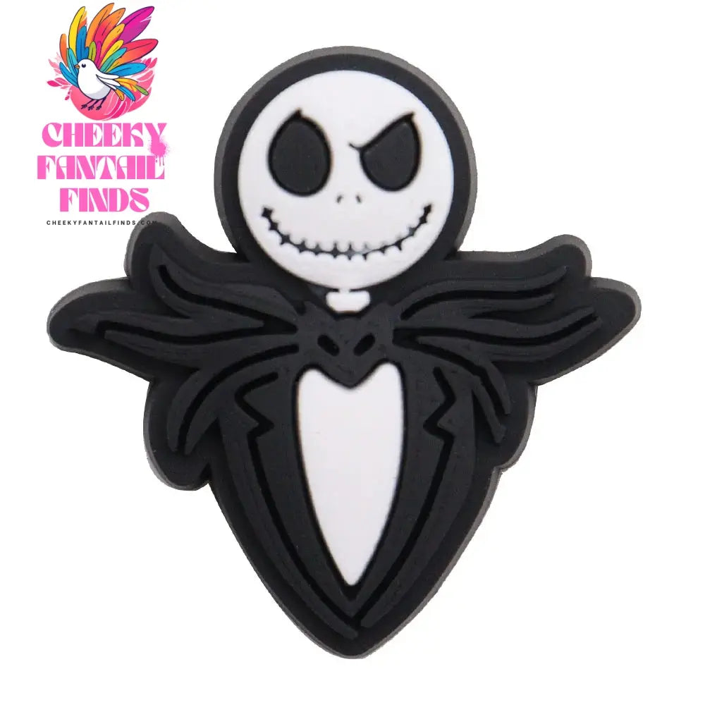 New Arrival 1-23pcs PVC Shoe Movie Charms Cartoon The Nightmare Before Christmas Jack Accessories Shoes Buckles Fit Kids X-mas Gift Cheeky Fantail Finds