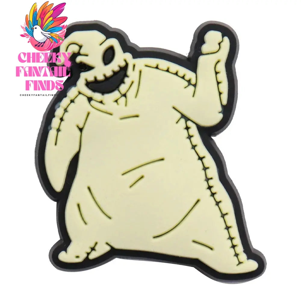 New Arrival 1-23pcs PVC Shoe Movie Charms Cartoon The Nightmare Before Christmas Jack Accessories Shoes Buckles Fit Kids X-mas Gift Cheeky Fantail Finds
