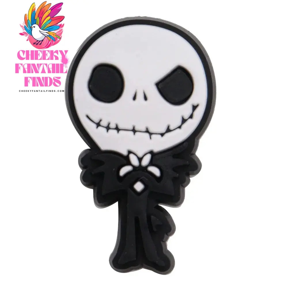 New Arrival 1-23pcs PVC Shoe Movie Charms Cartoon The Nightmare Before Christmas Jack Accessories Shoes Buckles Fit Kids X-mas Gift Cheeky Fantail Finds