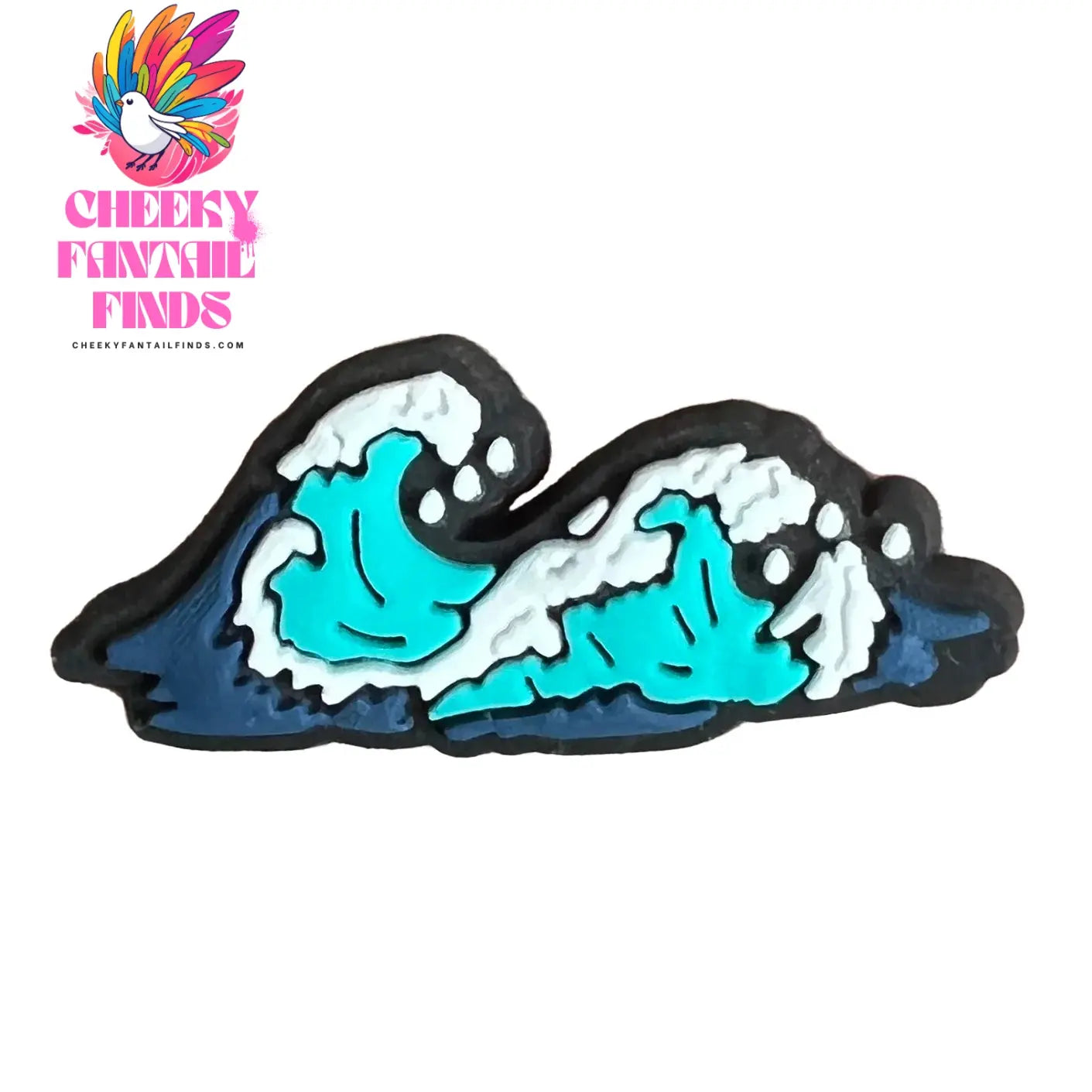 New Beach Theme PVC Shoe Decorations Clog Garden Shoes Charm DIY Buckle Accessories Décor Pins Ornaments Adult Gifts Cheeky Fantail Finds