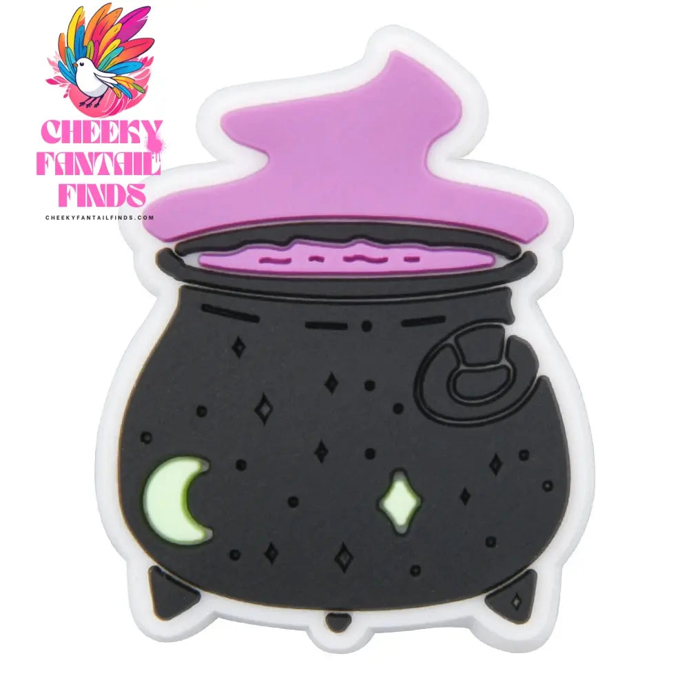 New Black Magic Horror Movie Shoe Charms White Ghost Pumpkin Shoe Decoration Purple Moon Light Cats Clog Charms Halloween Gift Cheeky Fantail Finds
