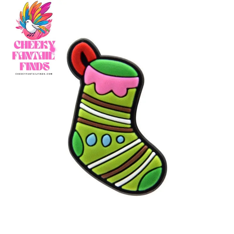 New Christmas Series Hole Shoe Flower Accessories Cheeky Fantail Finds