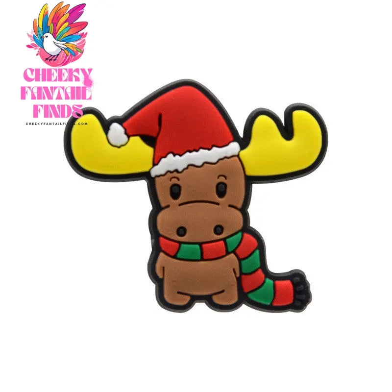 New Christmas Series Hole Shoe Flower Accessories Cheeky Fantail Finds