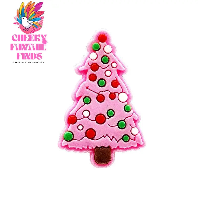 New Christmas Series Hole Shoe Flower Accessories Cheeky Fantail Finds