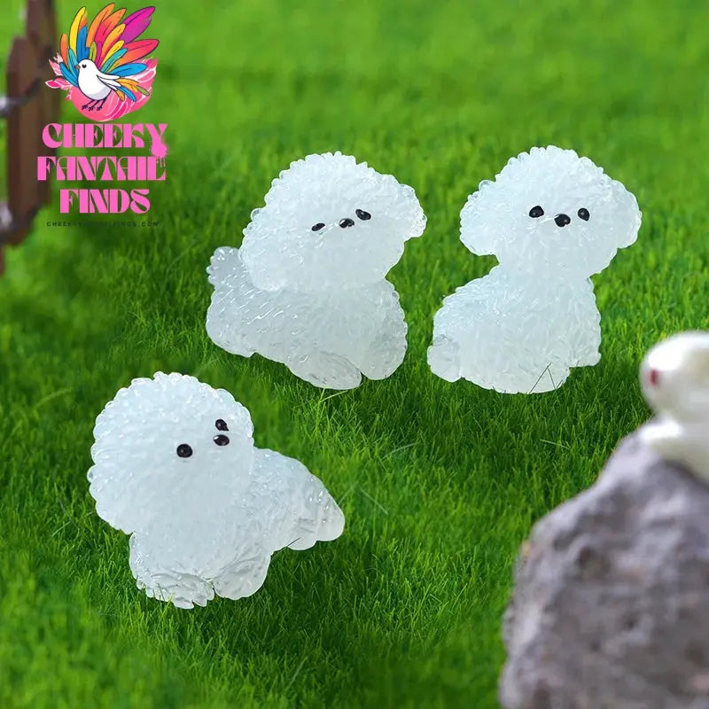 New Cool Night Light Cute 3D Poodle For Shoes Charms Detachable Diy Accessory Used For Clogs,Sandals,Perfect For Holiday Gifts Cheeky Fantail Finds
