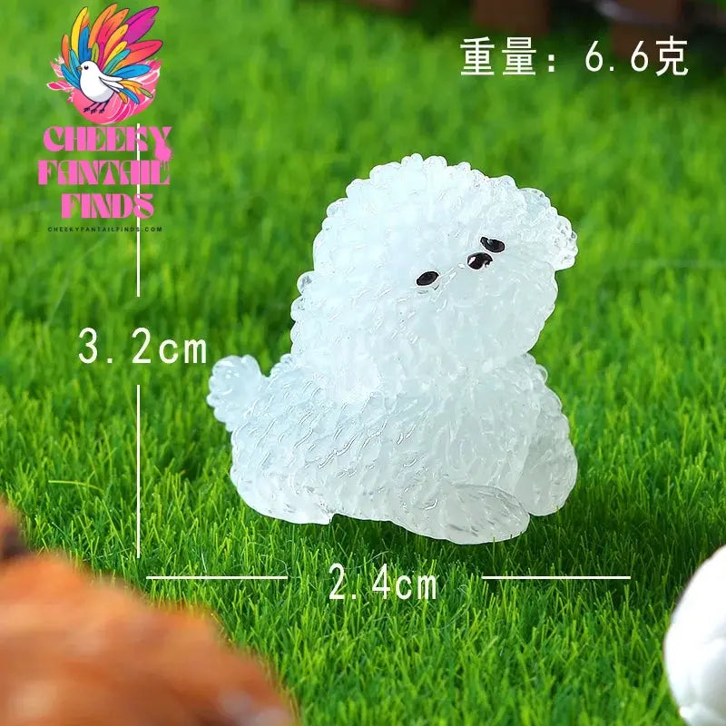 New Cool Night Light Cute 3D Poodle For Shoes Charms Detachable Diy Accessory Used For Clogs,Sandals,Perfect For Holiday Gifts Cheeky Fantail Finds