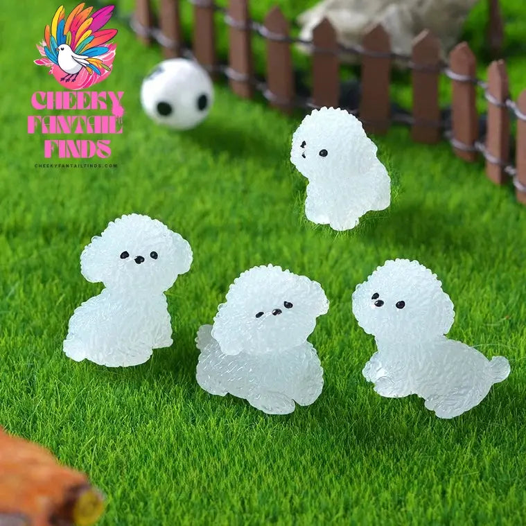 New Cool Night Light Cute 3D Poodle For Shoes Charms Detachable Diy Accessory Used For Clogs,Sandals,Perfect For Holiday Gifts Cheeky Fantail Finds