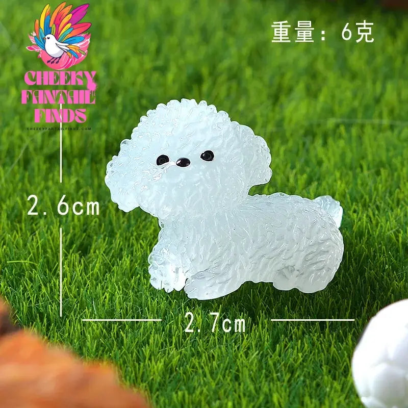 New Cool Night Light Cute 3D Poodle For Shoes Charms Detachable Diy Accessory Used For Clogs,Sandals,Perfect For Holiday Gifts Cheeky Fantail Finds