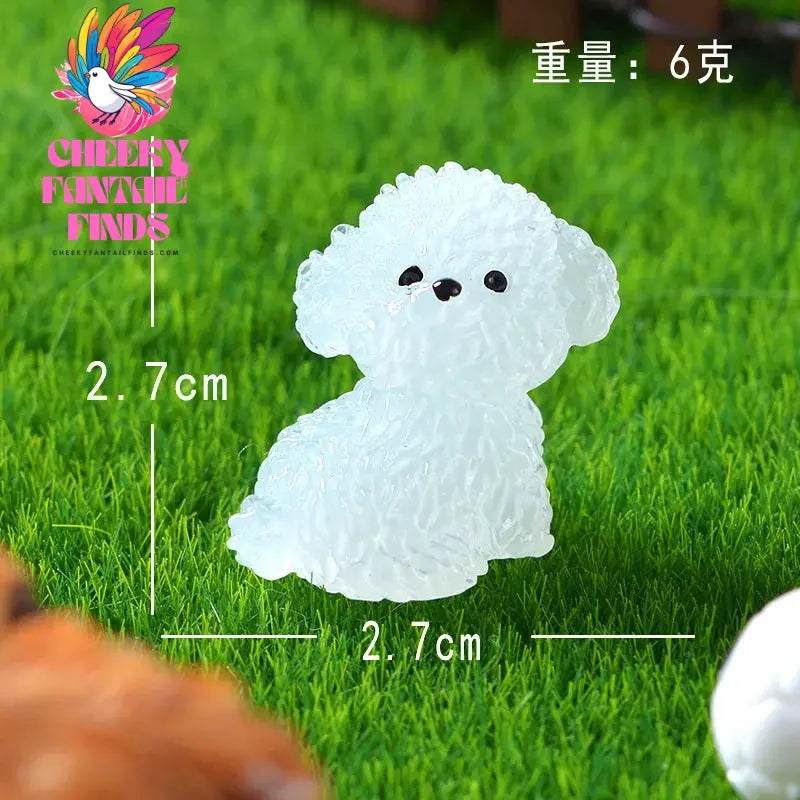 New Cool Night Light Cute 3D Poodle For Shoes Charms Detachable Diy Accessory Used For Clogs,Sandals,Perfect For Holiday Gifts Cheeky Fantail Finds