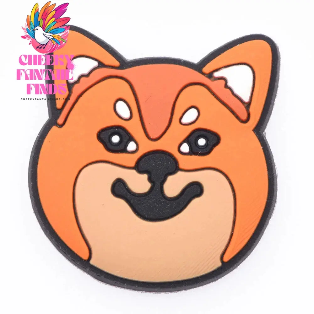 New Cute Cartoon Animals Shoe Decoration Charms Brown Black Dogs Shoe Charms White Claws Bracelet Accessories Halloween Gifts Cheeky Fantail Finds