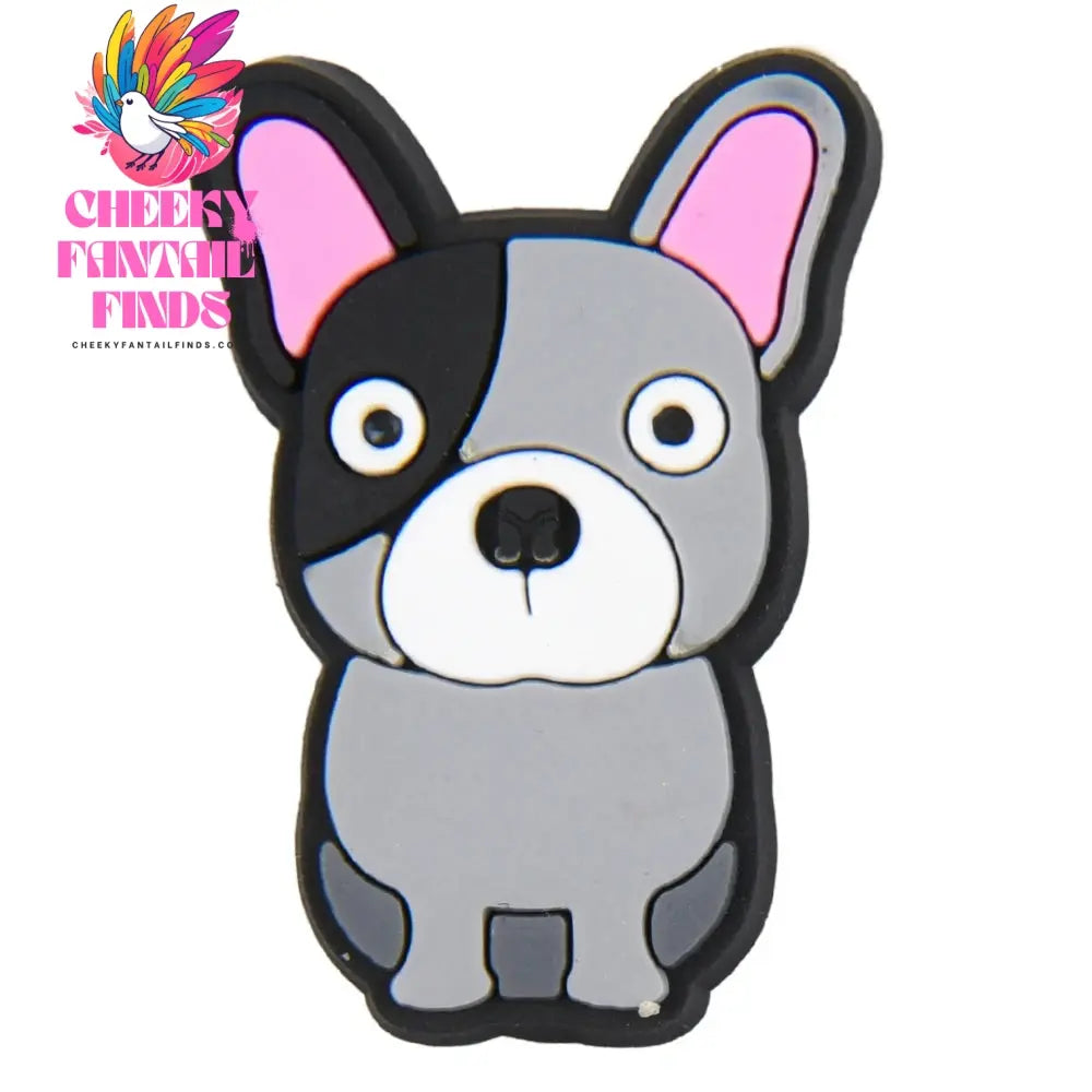 New Cute Cartoon Animals Shoe Decoration Charms Brown Black Dogs Shoe Charms White Claws Bracelet Accessories Halloween Gifts Cheeky Fantail Finds